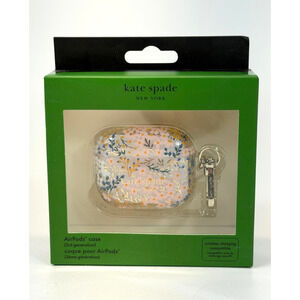 Kate Spade Protective Case w/Keychain for Apple AirPods 3rd Gen - Floral Rose